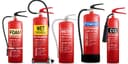 types of fire extinguishers
