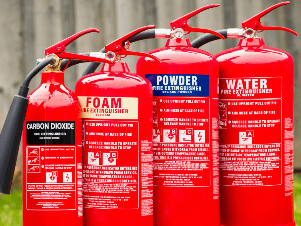 How to use fire extinguisher